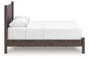 Pamytta Queen Panel Bed, Chest and  Nightstand in Brown - PKG022770