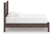 Pamytta Twin Panel Platform Bed, Dresser and Mirror - PCB2614B3