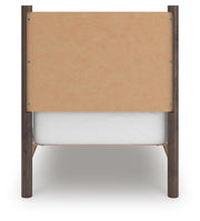 Pamytta Twin Panel Platform Bed, Dresser and Mirror - PCB2614B3
