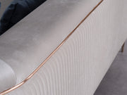 Pandora 100" Wide Striped Sofa - Gate FurnitureSofas