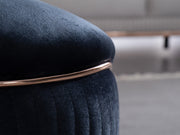 Pandora 100" Wide Striped Sofa - Gate FurnitureSofas