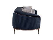 Pandora 100" Wide Striped Sofa - Gate FurnitureSofas