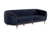 Pandora 100" Wide Striped Sofa - Gate FurnitureSofas