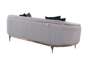 Pandora 100" Wide Striped Sofa - Gate FurnitureSofas