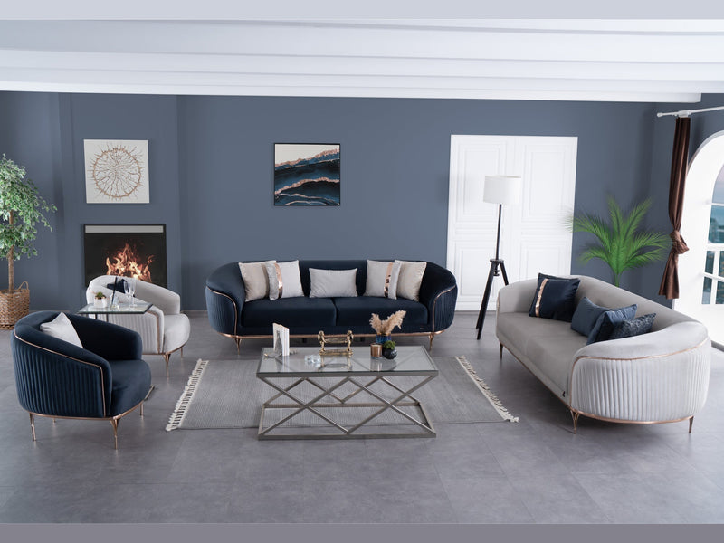 Pandora Furnia Living Room Set - Gate FurnitureLiving Room Sets