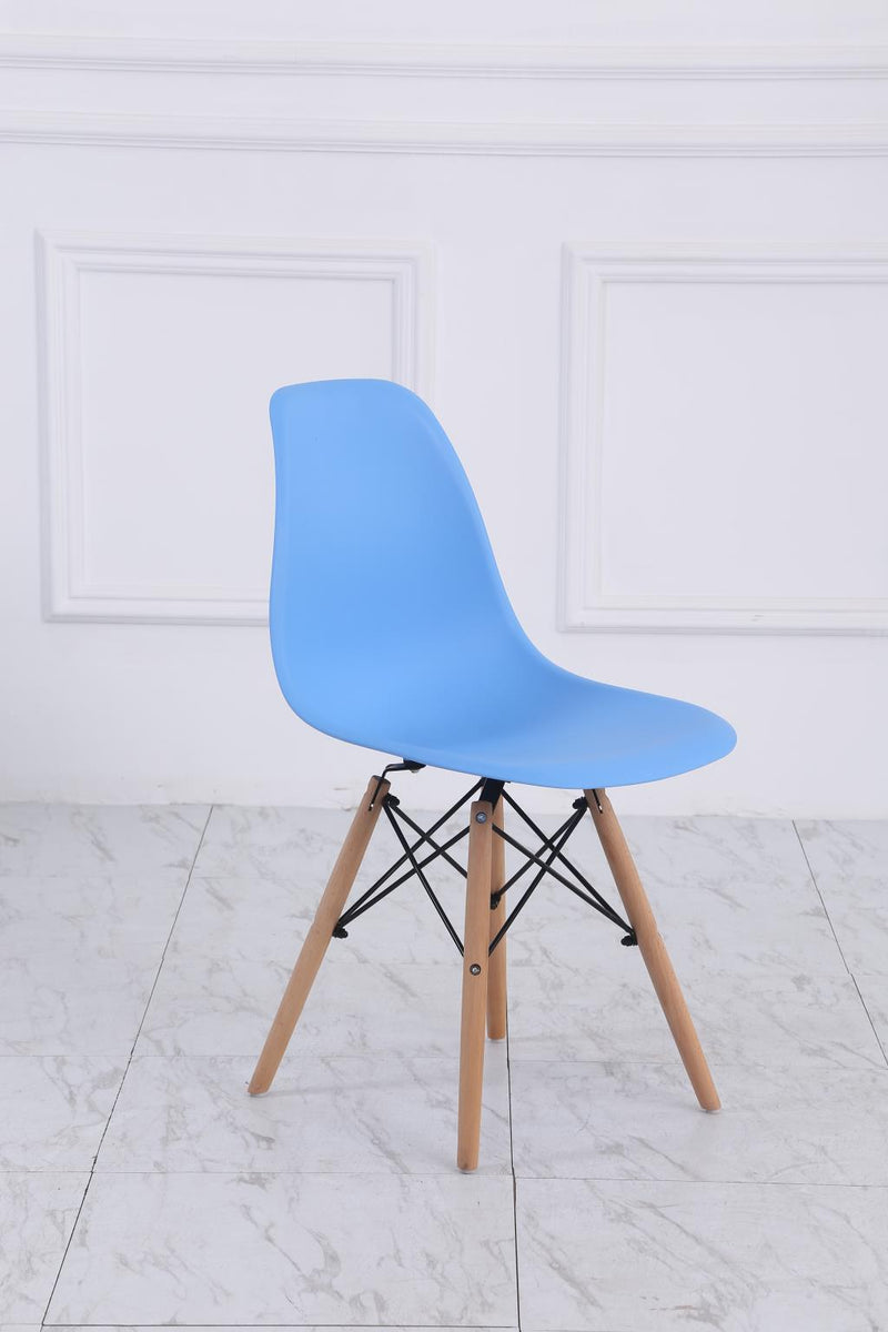Pangio Blue Dining Chair(Set Of 4) - Gate FurnitureChair