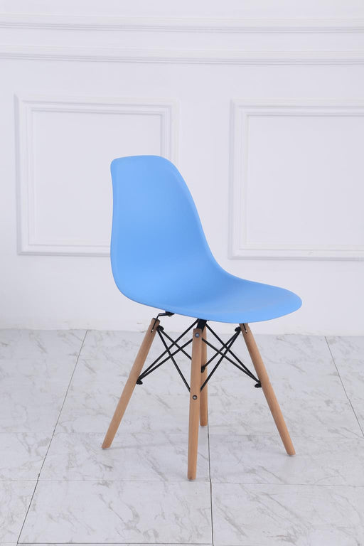 Pangio Blue Dining Chair(Set Of 4) - Gate FurnitureChair