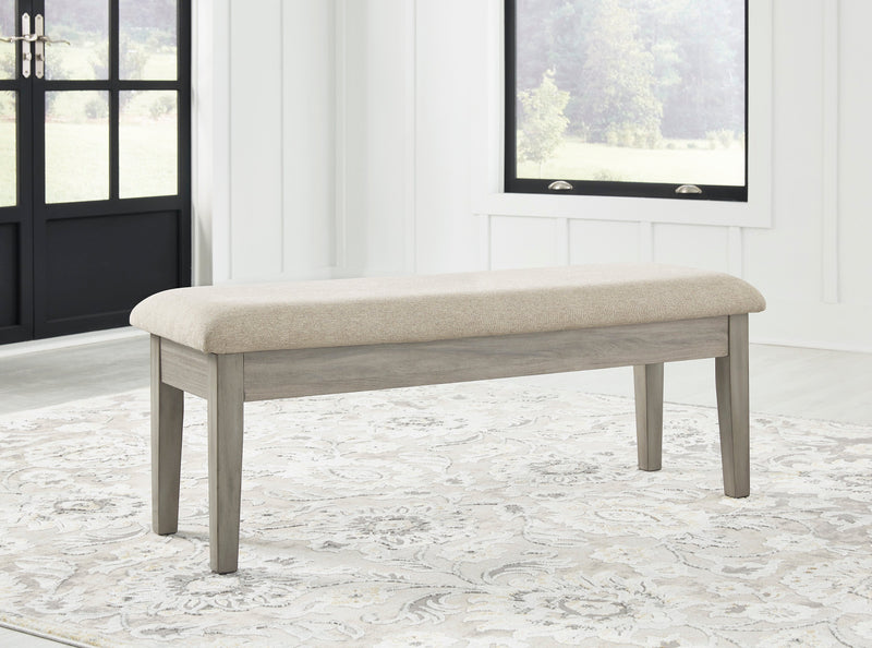 Parellen Beige/Gray Rectangular Dining Set - Gate FurnitureDining Room Set