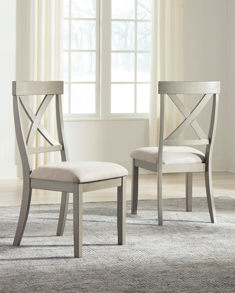 Parellen Beige/Gray Rectangular Dining Set - Gate FurnitureDining Room Set
