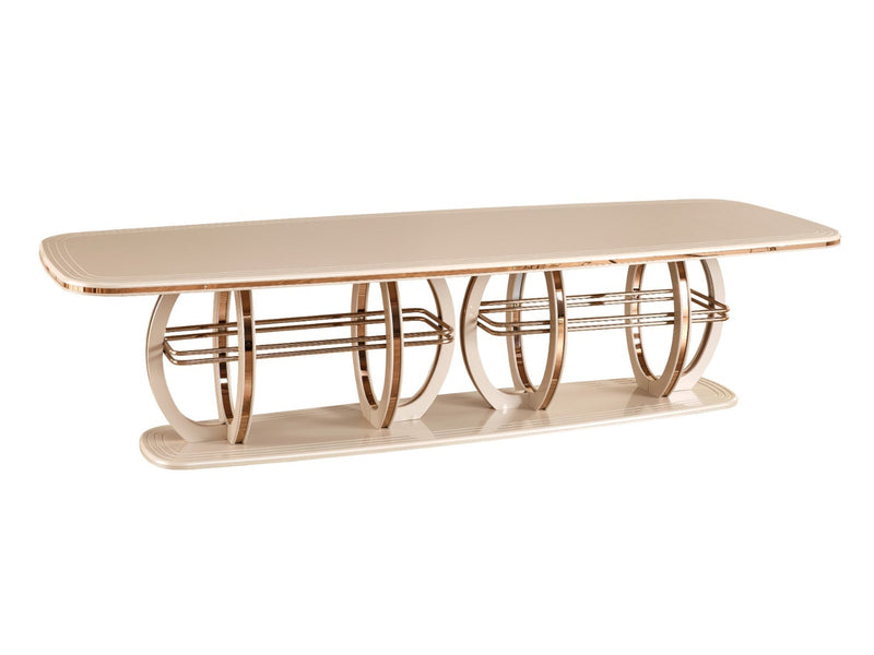 Paris 130" Wide 12 Person Dining Table - Gate FurnitureDining Tables