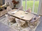 Paris 6 Person Dining Room Set - Gate FurnitureDining Room Sets