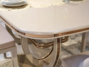Paris 6 Person Dining Room Set - Gate FurnitureDining Room Sets