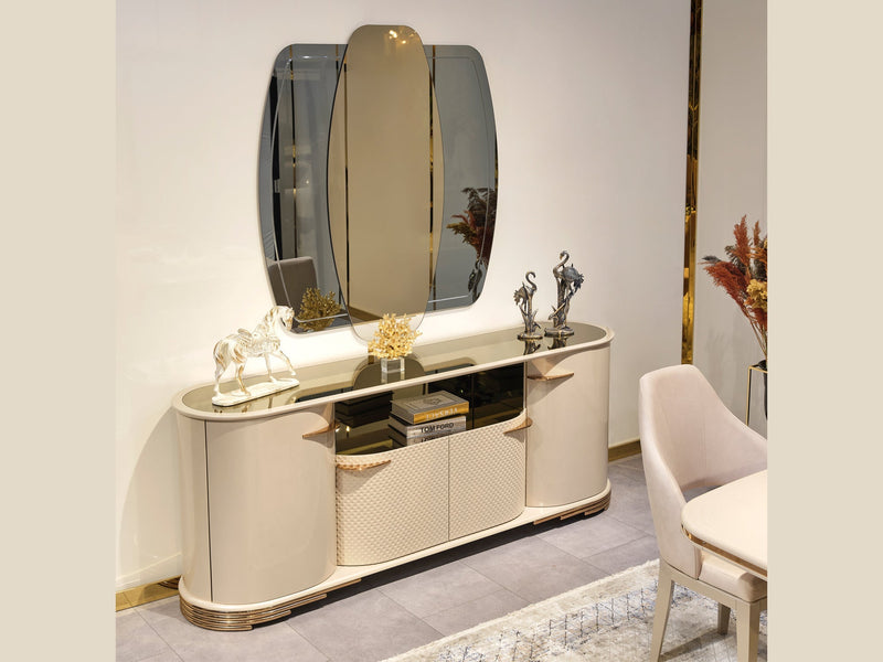 Paris 6 Person Dining Room Set - Gate FurnitureDining Room Sets