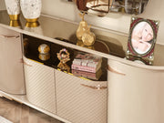 Paris 83" Wide 4 Door Buffet With Mirror - Gate FurnitureBuffets & Sideboards