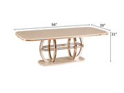 Paris 94" Wide 8 Person Dining Table - Gate FurnitureDining Tables