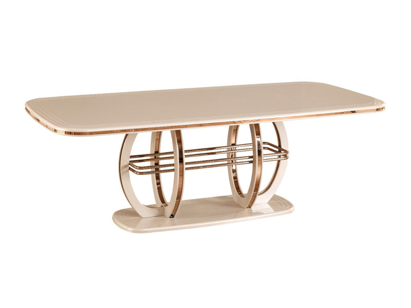 Paris 94" Wide 8 Person Dining Table - Gate FurnitureDining Tables