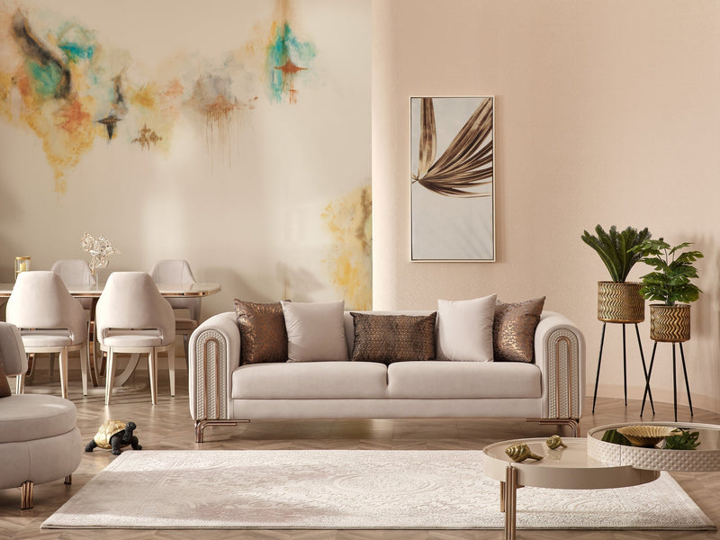 Paris 94" Wide Tuxedo Arm Sofa - Gate FurnitureSofas