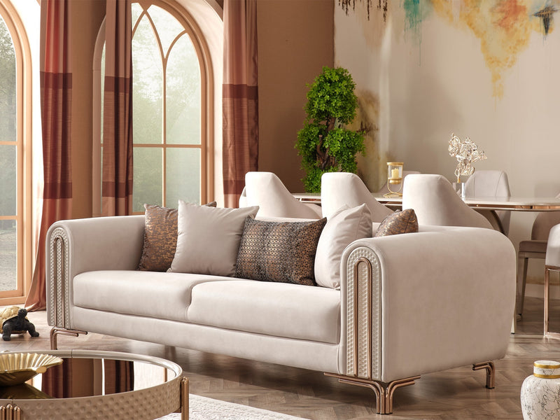 Paris 94" Wide Tuxedo Arm Sofa - Gate FurnitureSofas