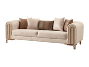 Paris 94" Wide Tuxedo Arm Sofa - Gate FurnitureSofas