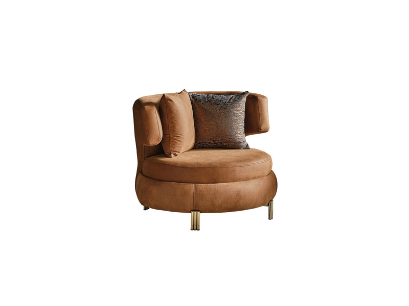 Paris Chair Brown in Brown - 101-PAR-ZEG04-B