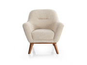 Paris Eli 4-pieces (2 Sofa & 2 Chair) Livingroom in Beige - Brown - 200-ELI-PAR-T-885-P8-02-3311
