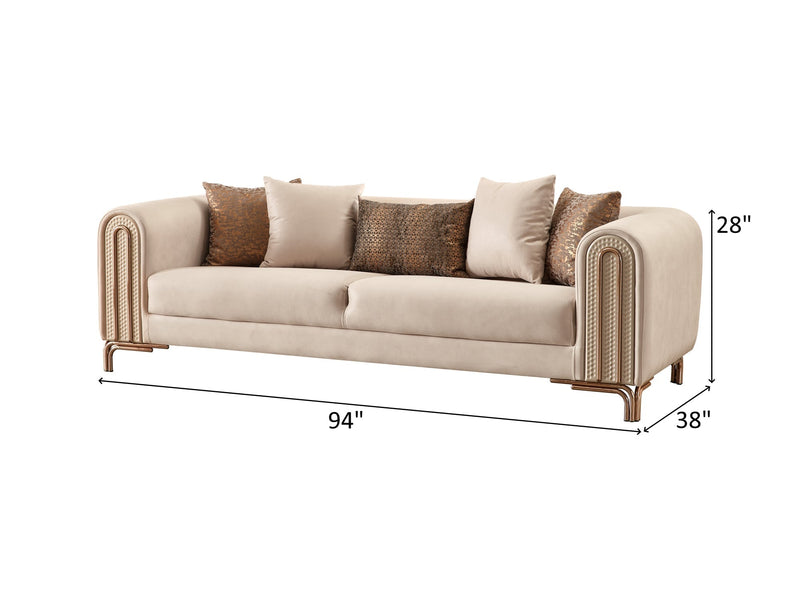 Paris Living Room Set - Gate FurnitureLiving Room Sets