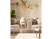 Paris Stationary Sofa Cream in Cream - 101-PAR-ZEG02-3