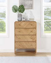 Parker Ash Veneer Chest in Natural - 300Natural-CH