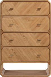 Parker Ash Veneer Chest in Natural - 300Natural-CH