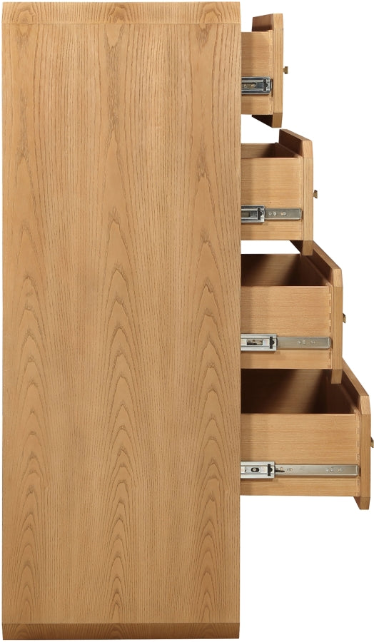 Parker Ash Veneer Chest in Natural - 300Natural-CH