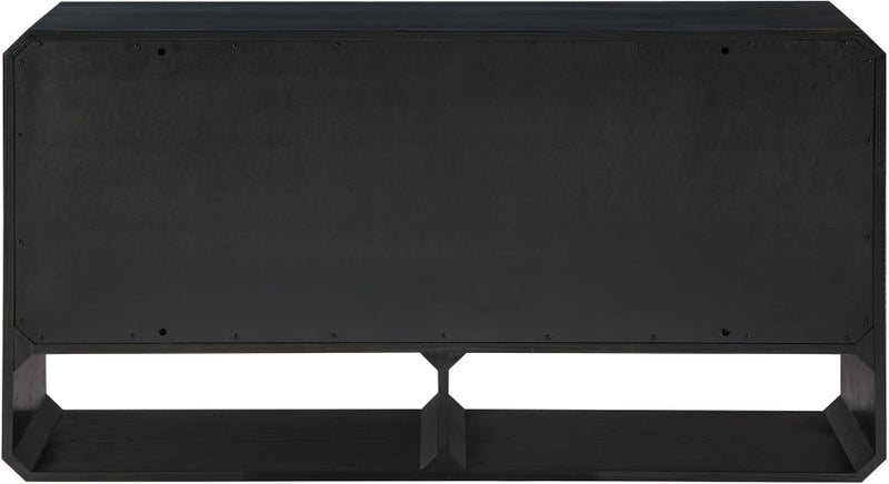 Parker Ash Veneer Dresser in Black - 300Black-D