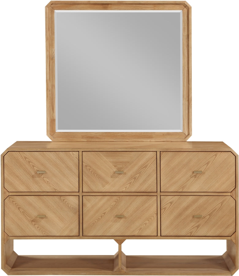 Parker Ash Veneer Dresser in Natural - 300Natural-D
