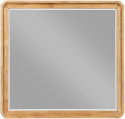 Parker Ash Veneer Framed Mirror in Natural - 300Natural-M