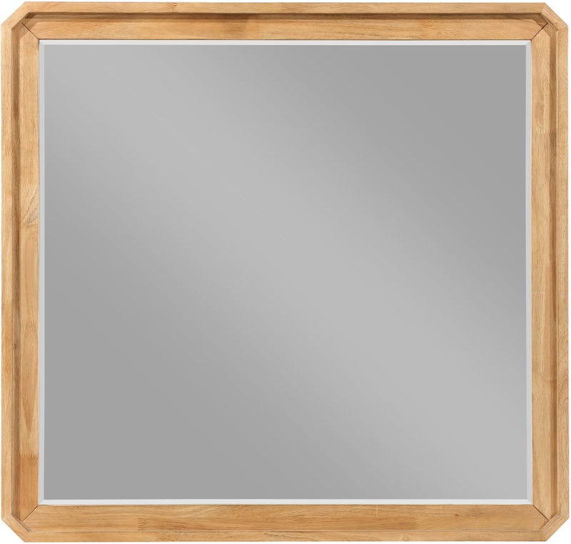 Parker Ash Veneer Framed Mirror in Natural - 300Natural-M