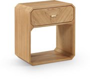 Parker Ash Veneer Nightstand in Natural - 300Natural-NS