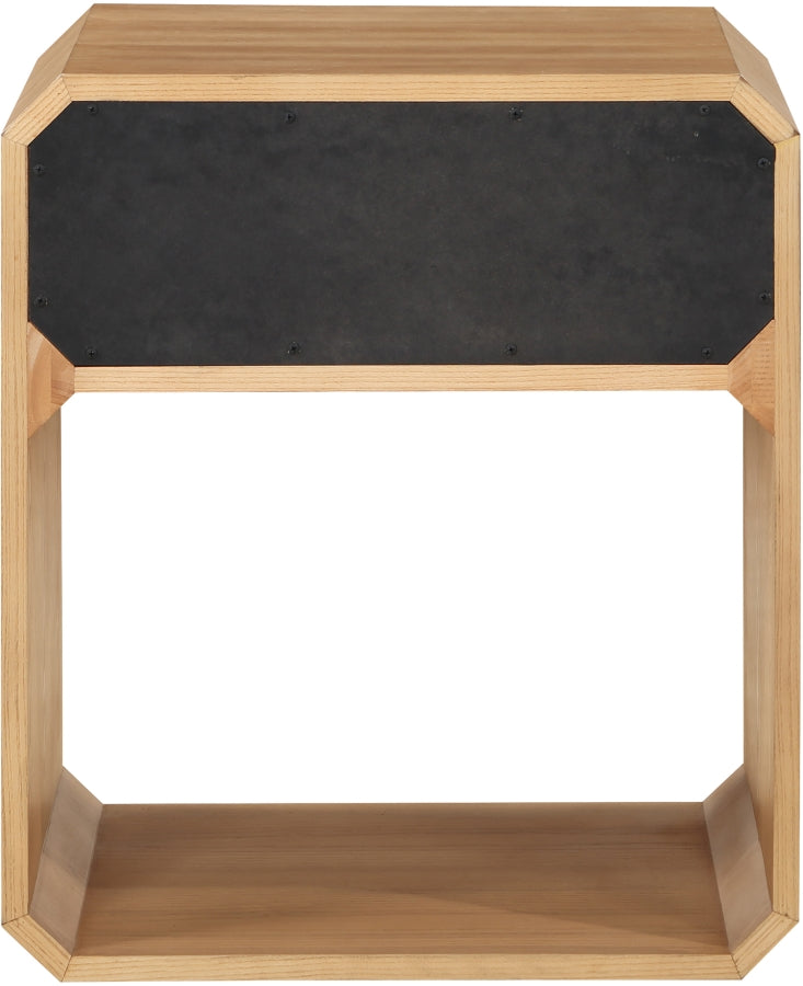 Parker Ash Veneer Nightstand in Natural - 300Natural-NS