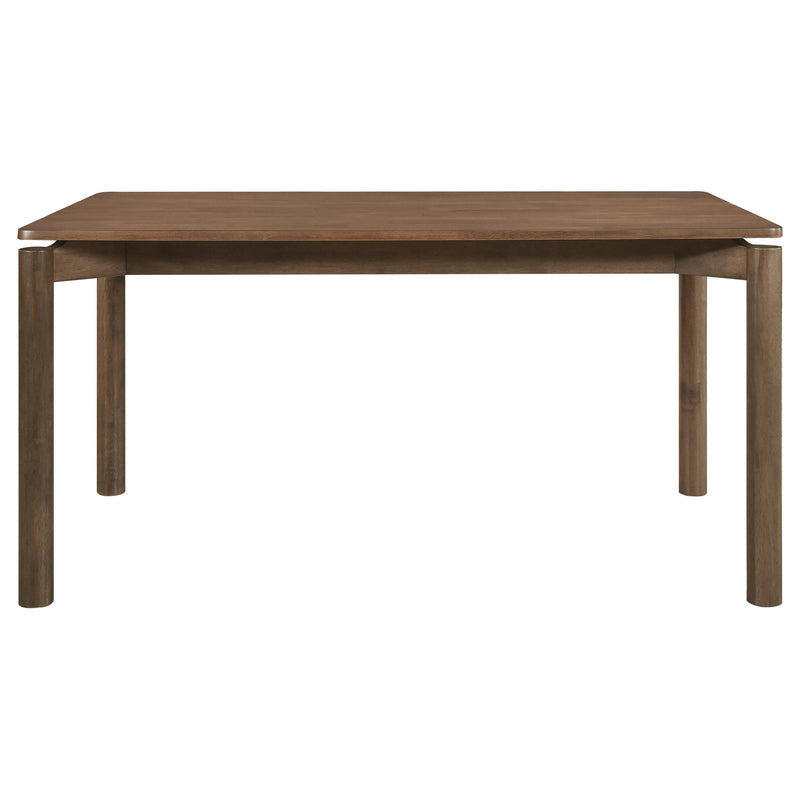 Parkridge 5-piece 59-inch Wood Dining Set Natural Walnut - 108561-S5