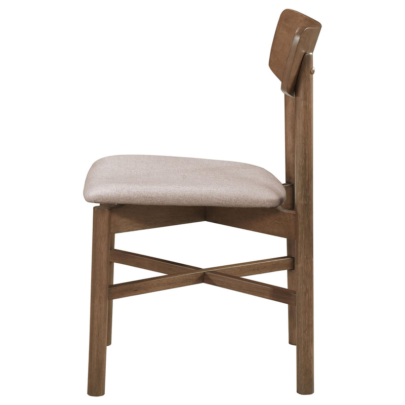 Parkridge Dining Side Chair Natural Walnut (Set of 2) - 108562