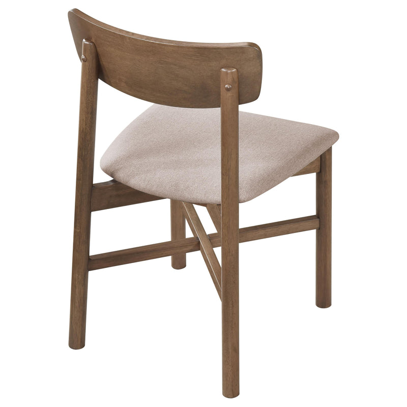 Parkridge Dining Side Chair Natural Walnut (Set of 2) - 108562