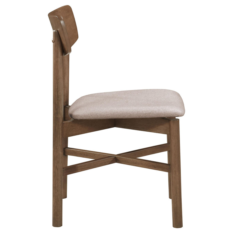 Parkridge Dining Side Chair Natural Walnut (Set of 2) - 108562