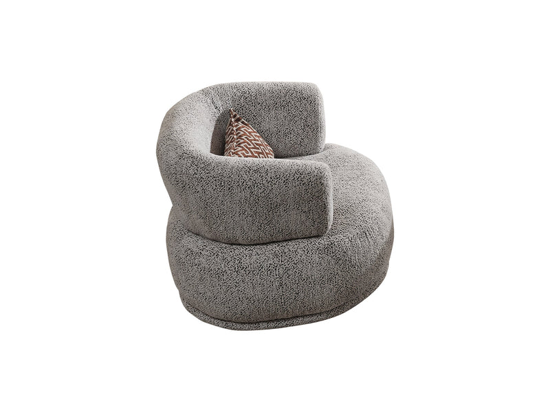 Parma 3-pieces (Sofa & Loveseat & Chair) Livingroom Set Light Grey in Light Grey - 101-PARM-HIL40401-321
