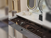 Parma Bedroom (Queen Frame With Headboard & Dresser With Mirror & 2 Nightstand) - 120-PARM-SET