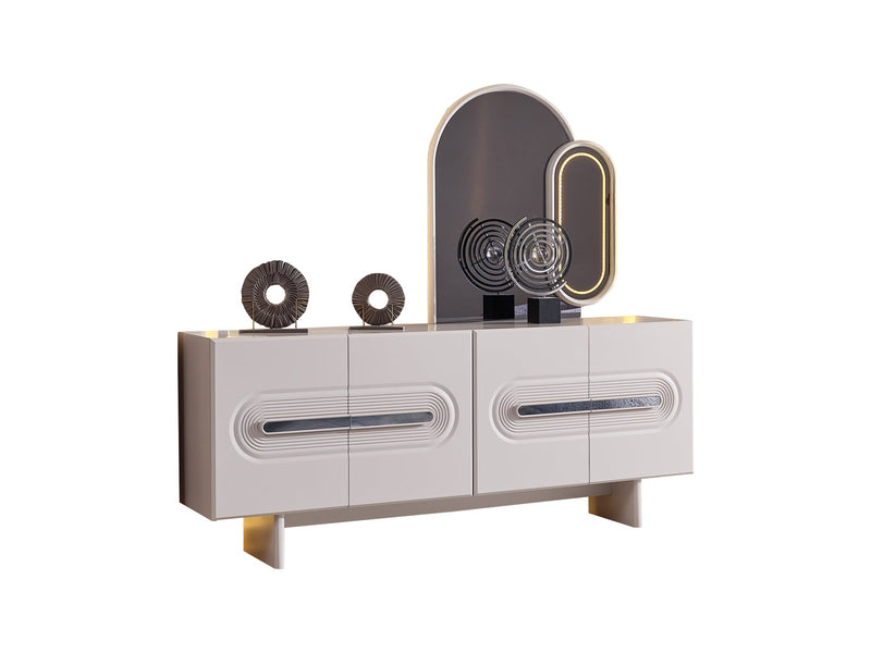 Parma Consol With Mirror - 115-PARM-CONM