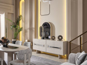 Parma Consol With Mirror - 115-PARM-CONM