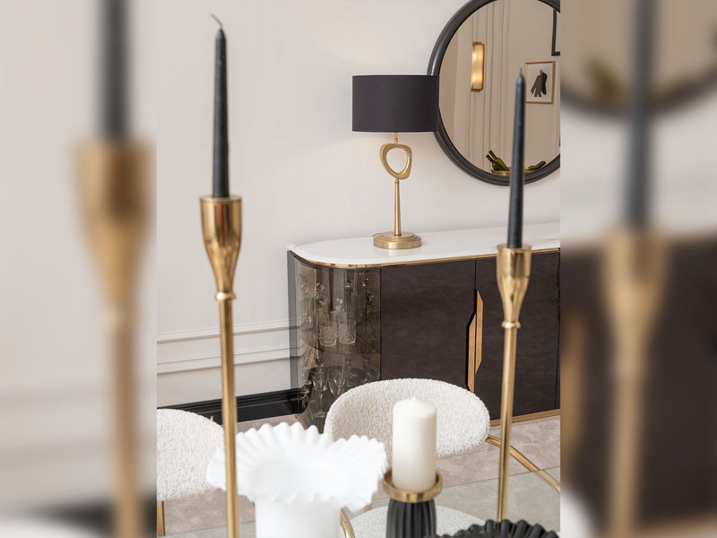 Parma Consol With Mirror - 200-GAB-PAR-CON