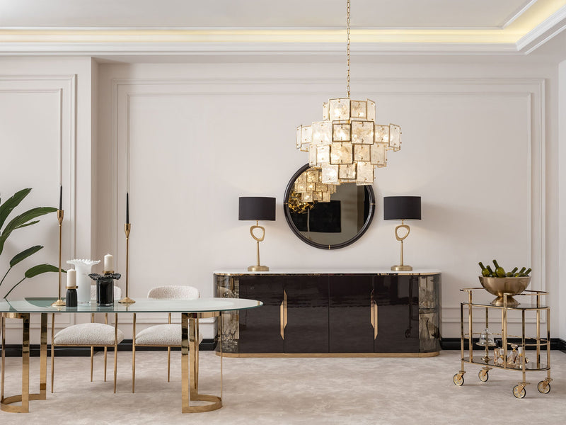 Parma Consol With Mirror - 200-GAB-PAR-CON