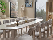 Parma Diningroom (Consol With Mirror & Dining Table & 6 Dining Chair) - 115-PARM-DT-6-SET