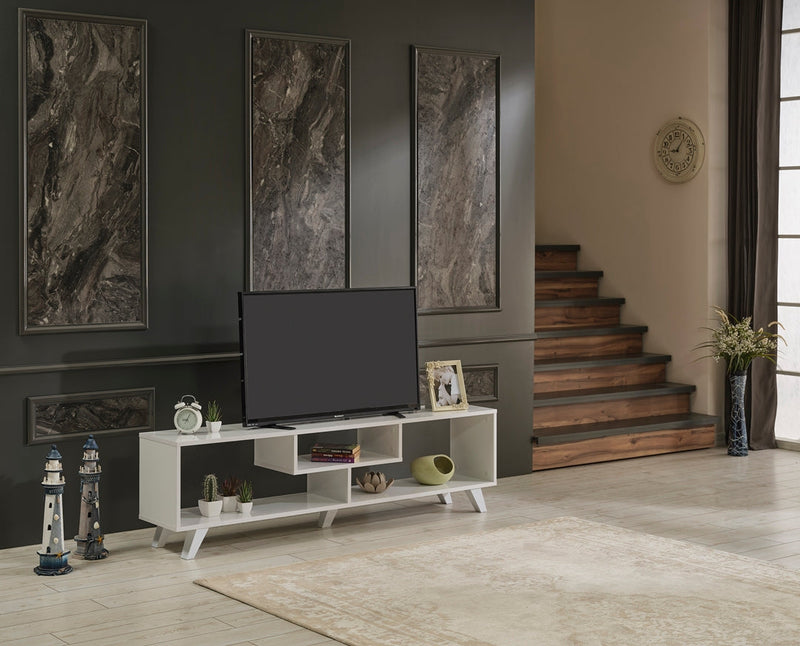 Parma Tv Stand in Black - 721-PAR-TV-BLACK