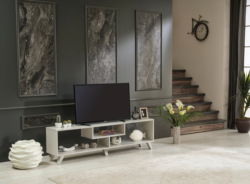 Parma Tv Stand in Black - 721-PAR-TV-BLACK