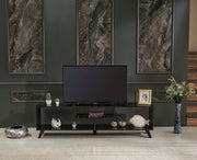 Parma Tv Stand in Black - 721-PAR-TV-BLACK